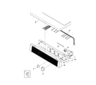 Sears Canada 970C9003200 control panel diagram