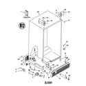 Kenmore 10659092990 cabinet diagram