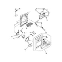 Kenmore 10659092990 dispenser front diagram