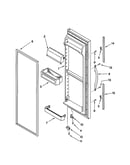 Refrigerator door