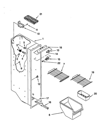 Freezer liner