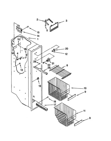Freezer liner