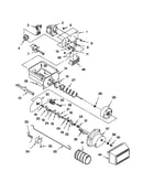 Motor and ice container