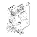Kenmore Elite 10650204990 icemaker diagram