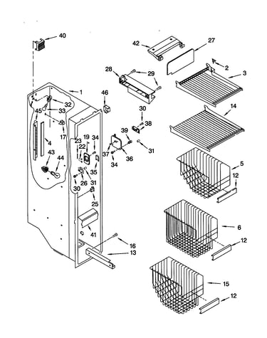 Freezer liner