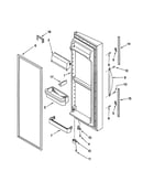 Refrigerator door