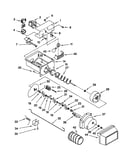 Motor and ice container