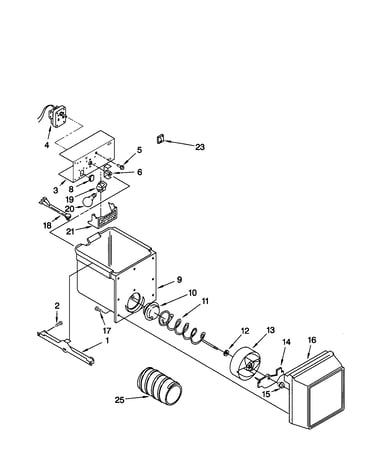 Freezer interior