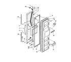 Kenmore 10659028991 freezer door diagram