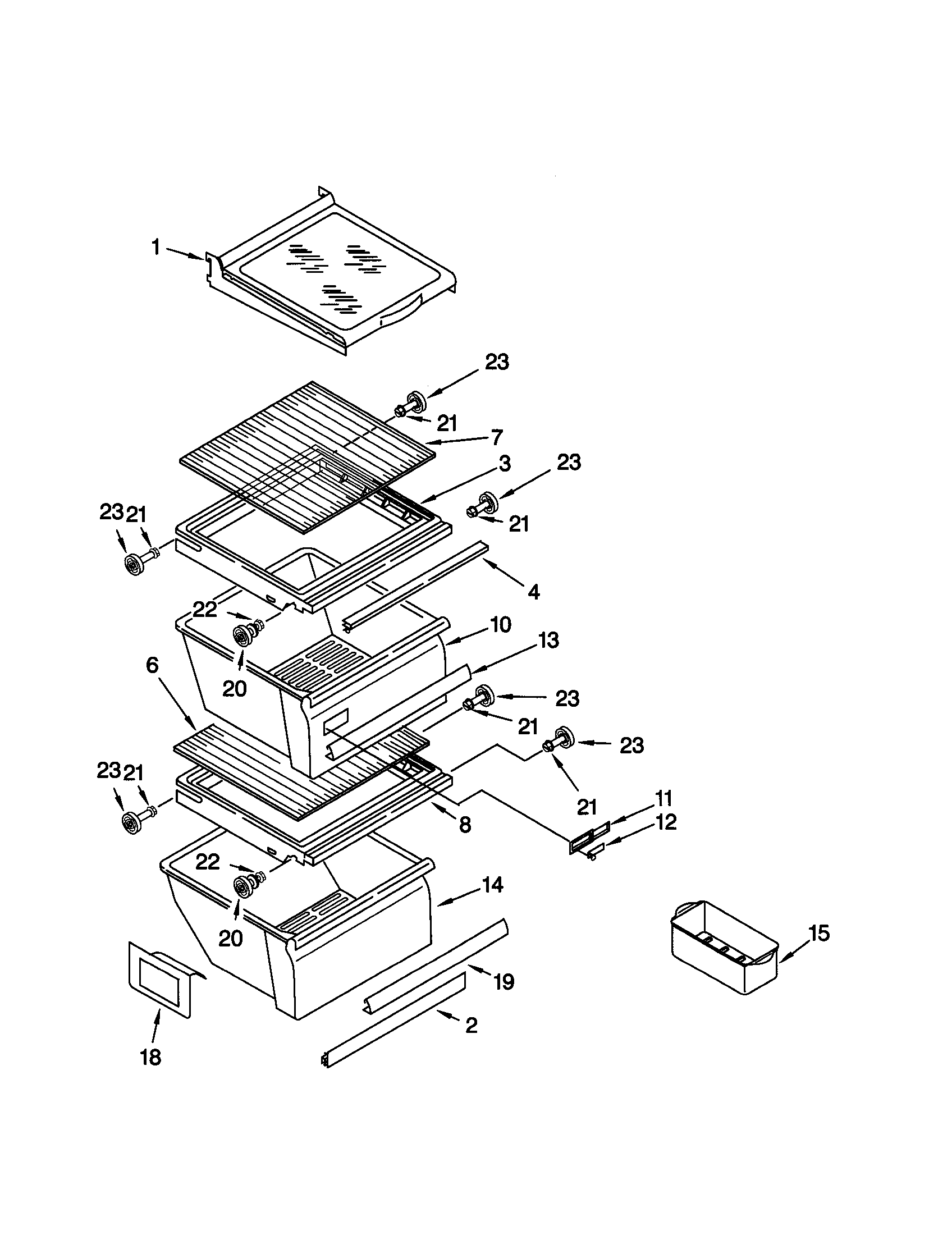 REFRIGERATOR SHELF