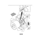 Sears Canada 970-C90052-00 drum/cabinet diagram