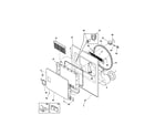 Sears Canada 970-C90052-00 door assembly diagram