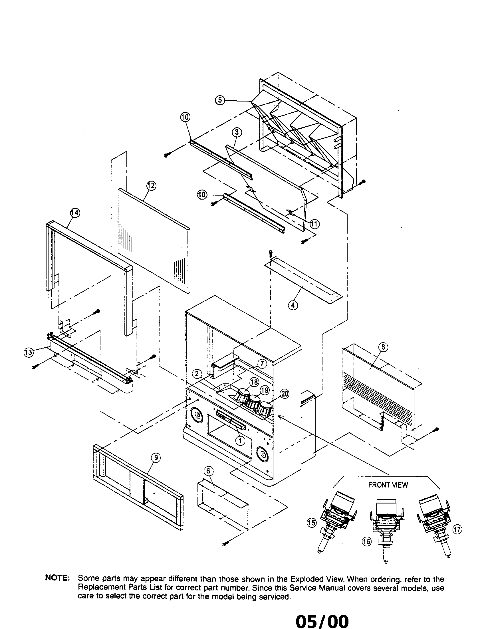 Projection tv