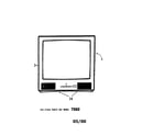 Magnavox PB7013C121 television diagram