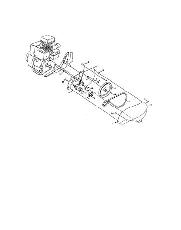 Belt guard and pulley assembly