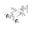 Wheel and depth stake assembly