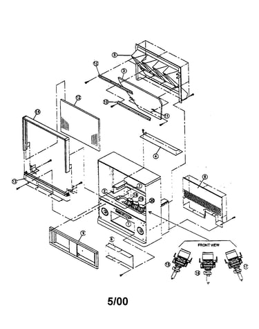 Projection tv