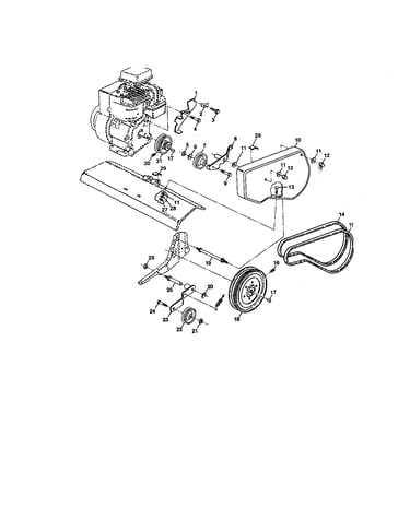 Belt guard and pulley