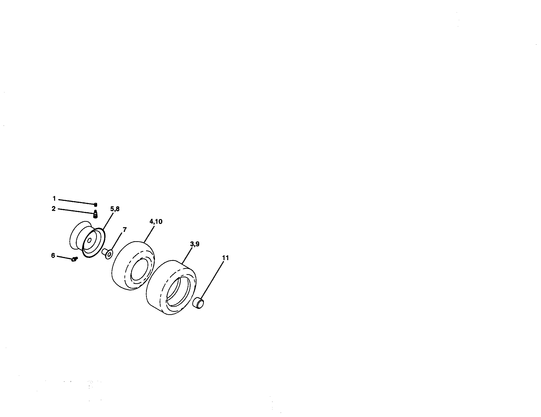 Wheels and tires
