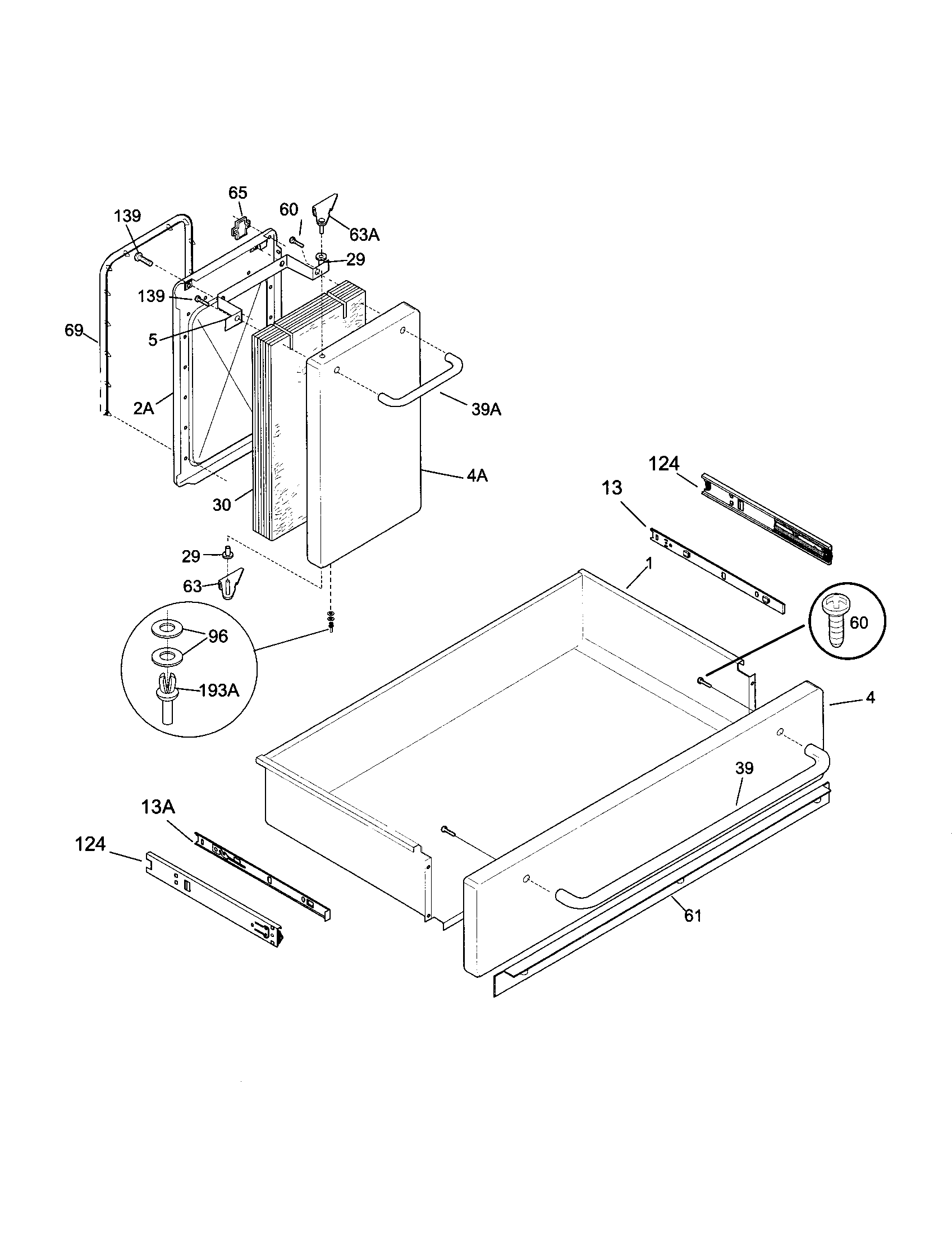 Drawer/door