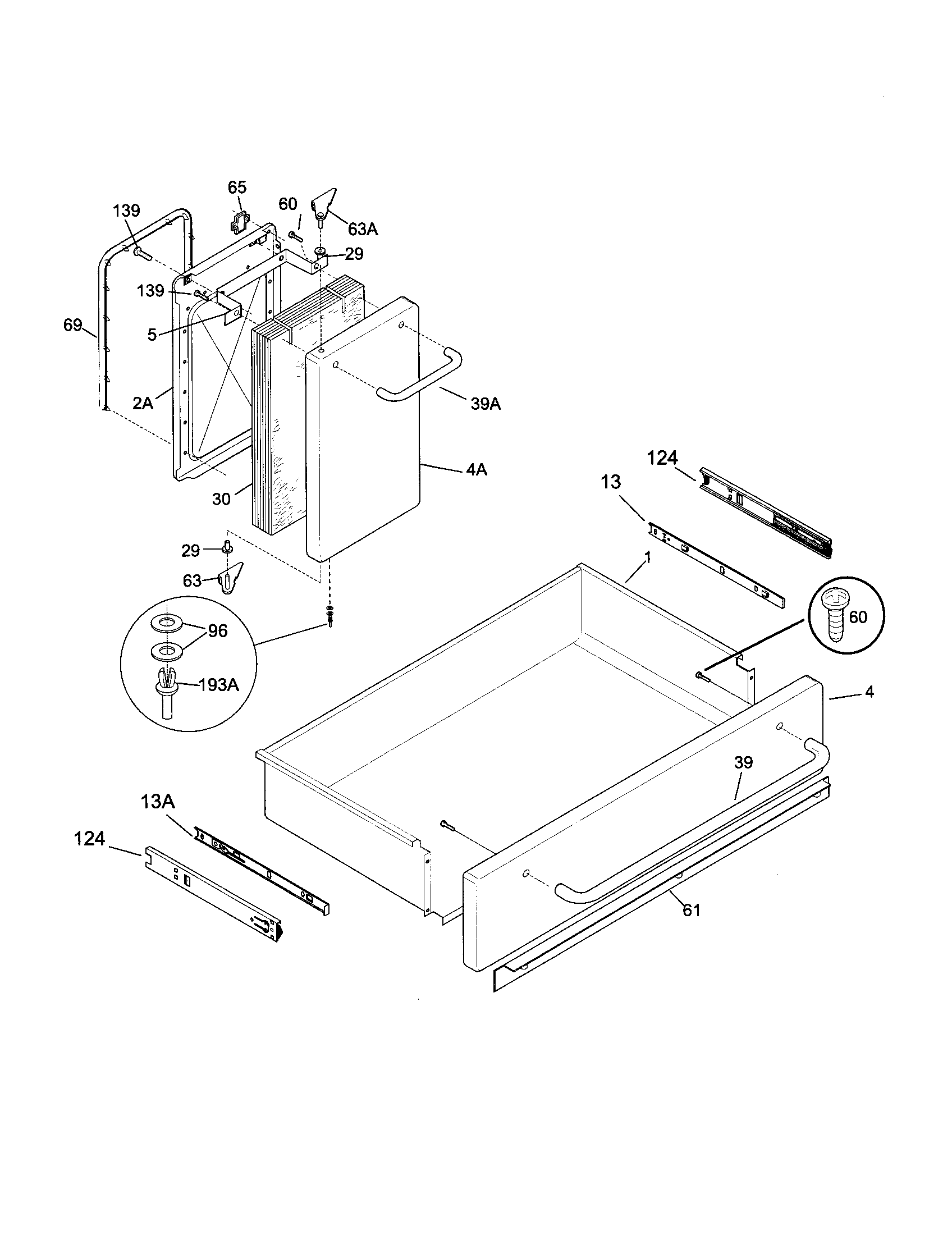 Drawer/door
