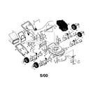 Craftsman 917388340 rotary mower diagram