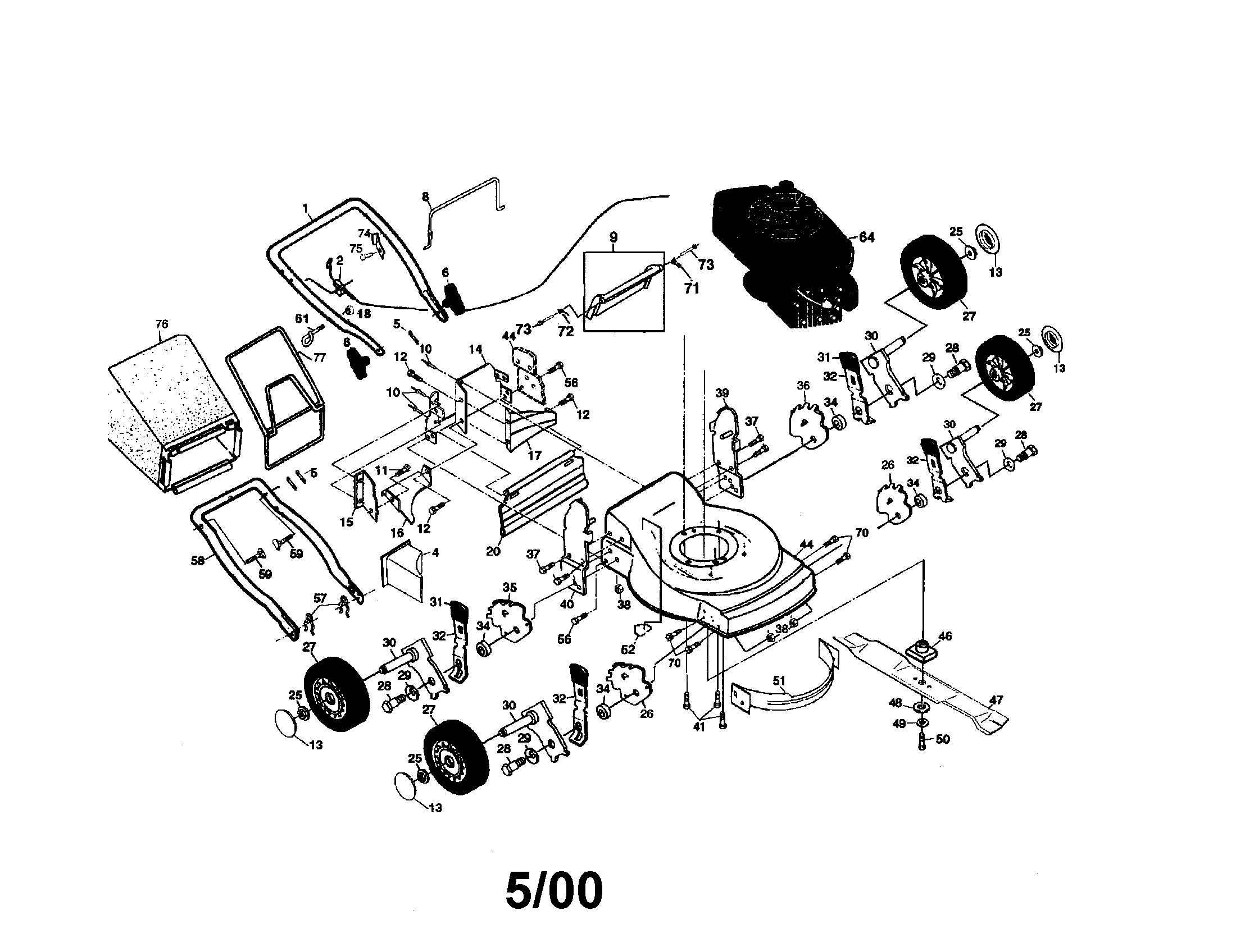 Rotary mower