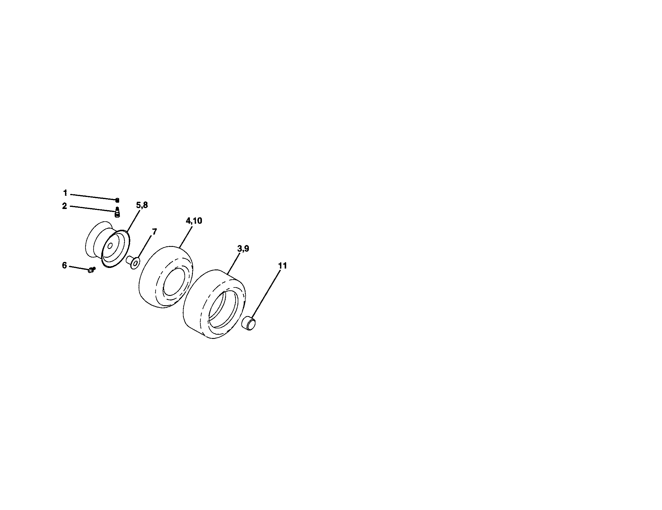 Wheels and tires