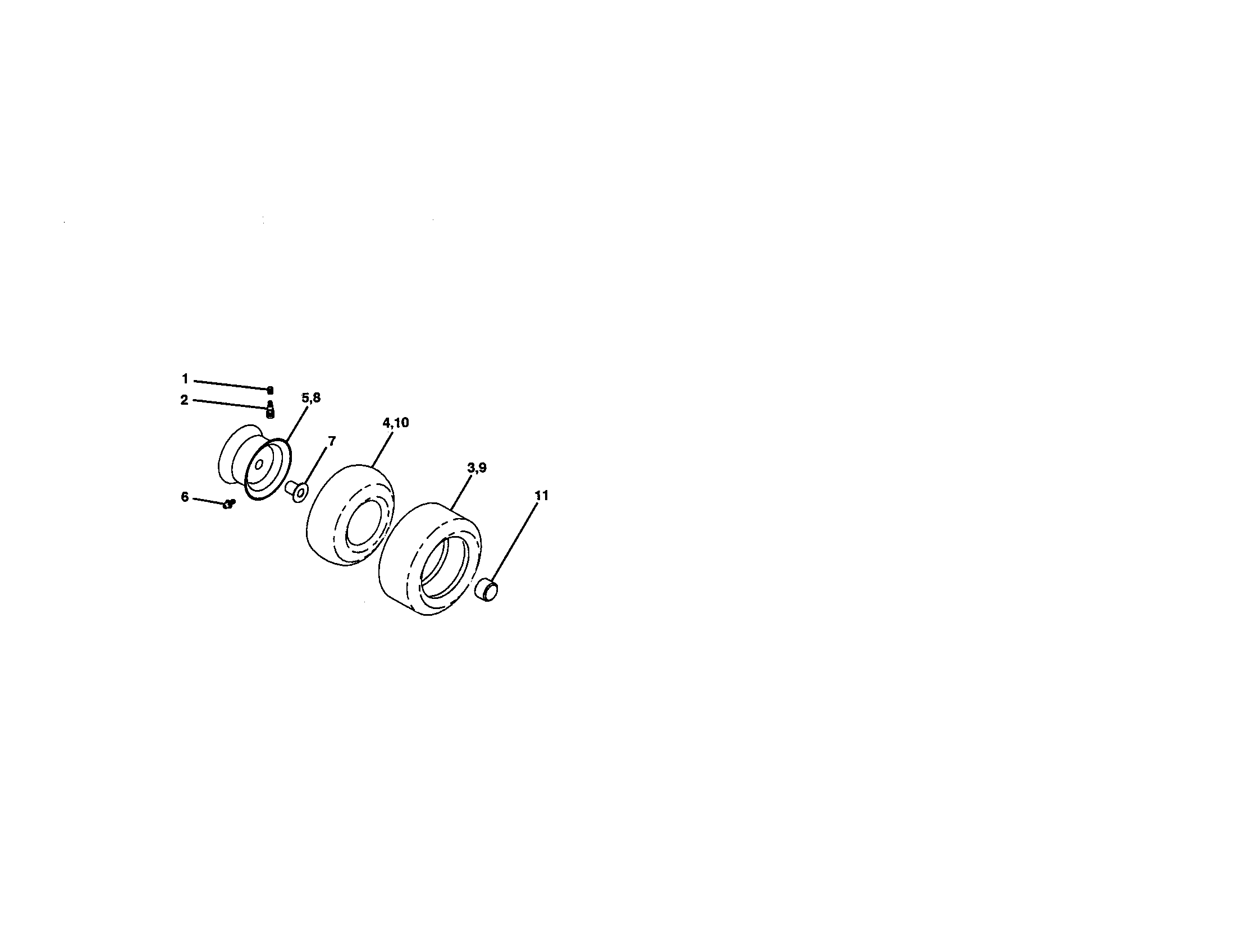 Wheels and tires