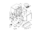 Whirlpool DU811DWGQ0 tub diagram