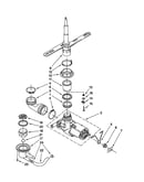 Pump and spray arm