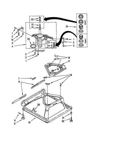 Machine base