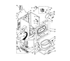 Whirlpool LGR5636JQ0 cabinet diagram