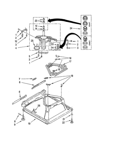 Machine base
