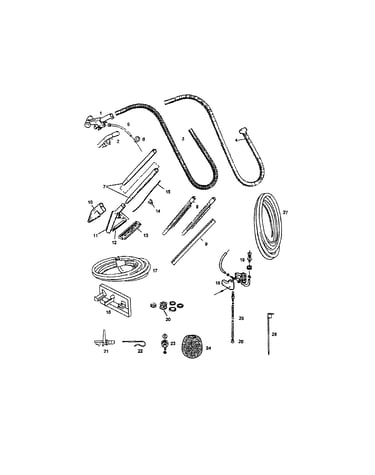 Deep cleaner universal parts