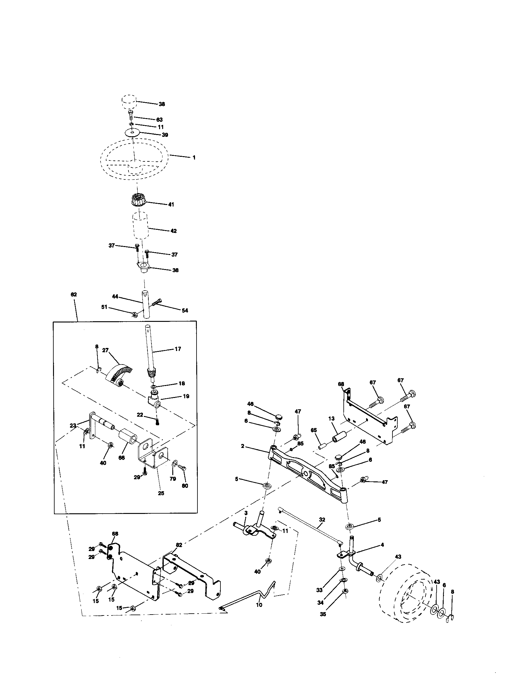 Steering assembly