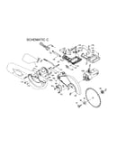 Motor and blade guard