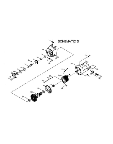 Motor housing and armatrue