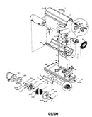 Motor and pump assembly