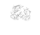 Kenmore 38418024000 front cover/extension table diagram