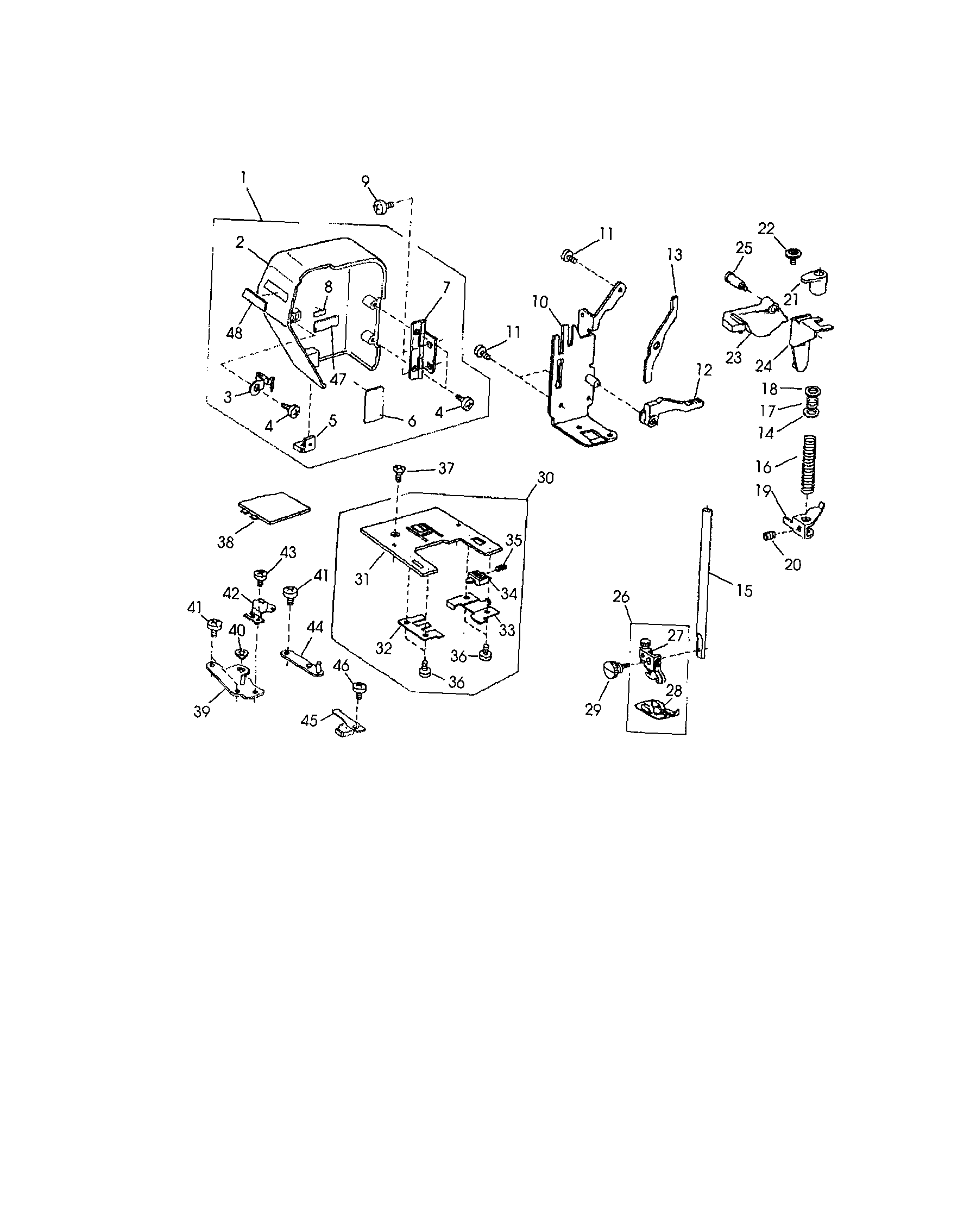 Face cover/needle plate