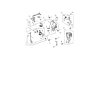 Kenmore 38418024000 front base plate unit diagram