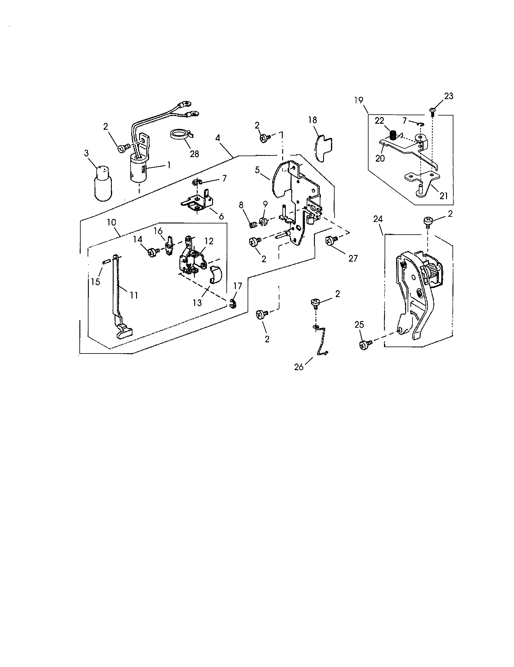 Front base plate unit