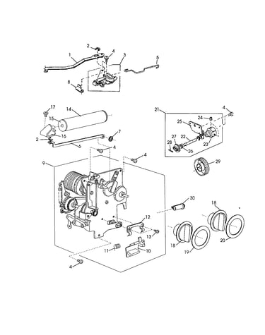 Cam block unit
