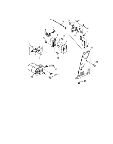 Motor/idler unit