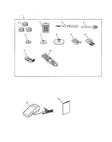 Accessories/foot control