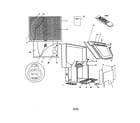 Magnavox 9P5031C1 projection tv diagram