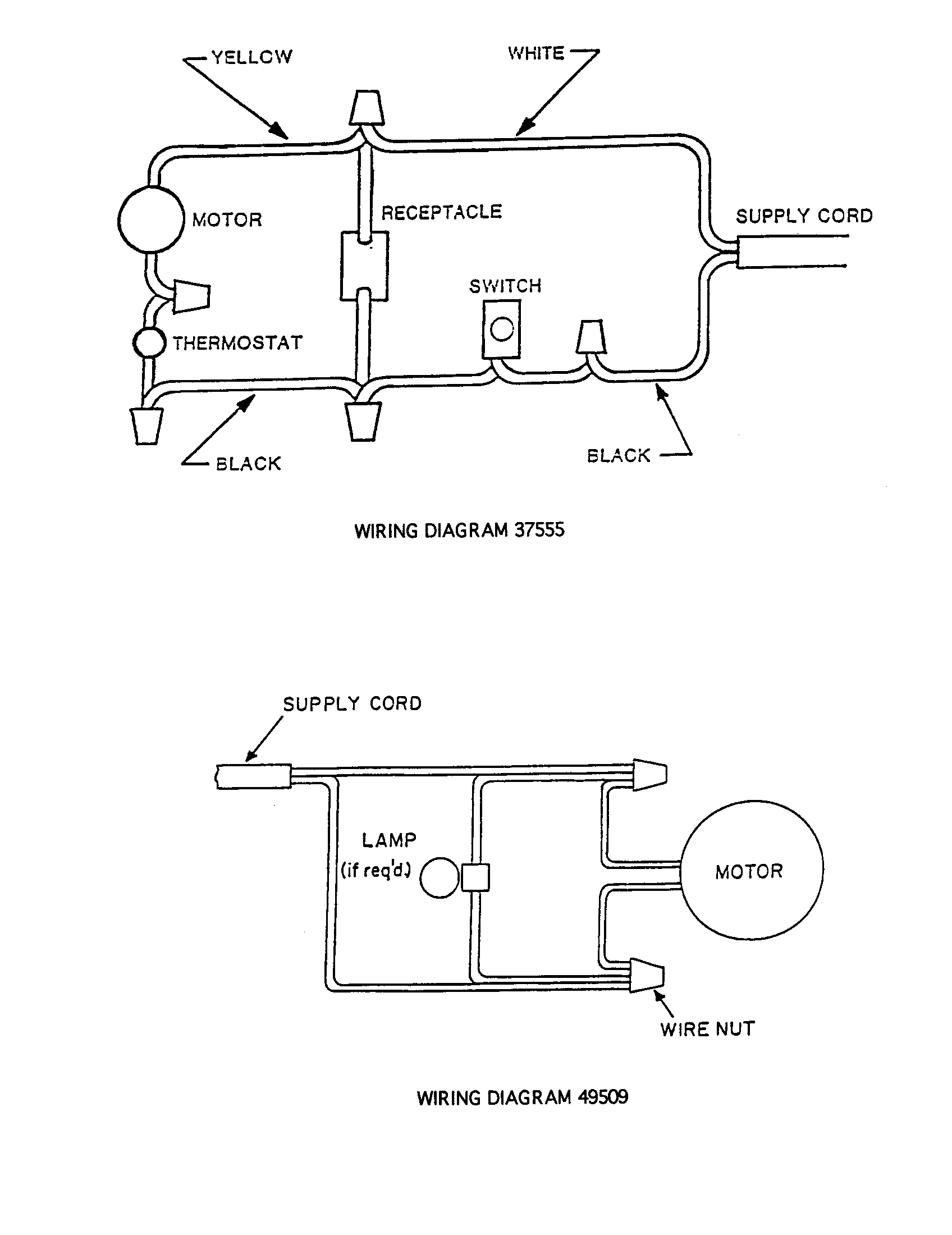 WIRING DIAGRAM 49509