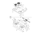 Amana ARR6420CC/P1143810NCC main top and backguard diagram