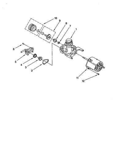 Pump and motor